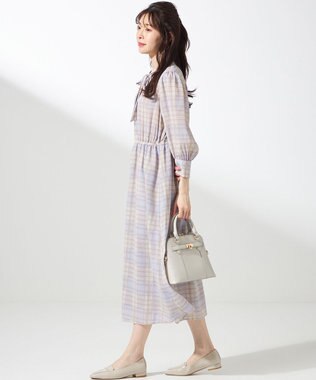 ANY SIS 【2SET】ニットジレワンピース セット ライトブルー系