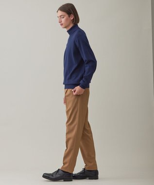 UNFILO MENS 【男女兼用】ライトウォームタートルネックニット ネイビー