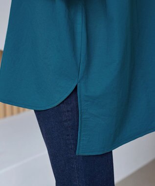 Tiaclasse 【接触冷感・洗える】イージーカットソードルマントップス ブルー