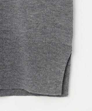 組曲 【先行予約】アトランダムビジューボタンカーディガン ライトグレー系