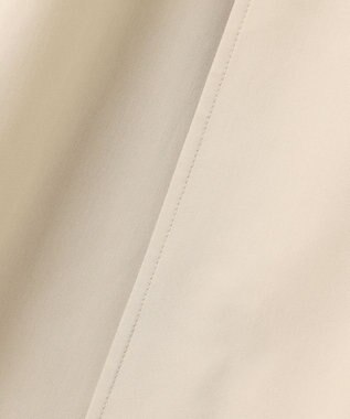 UNFILO 【洗える】ロングトレンチコート ベージュ