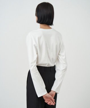 ATON SUVIN 60/2 | パーフェクトロングスリーブTシャツ WHITE