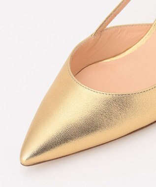 GRACE CONTINENTAL Rupert Sandersonバックストラップヒール ゴールド