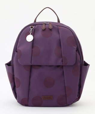 Y'SACCS 【EC店舗限定！】ドットジャカード リュックサック パープル
