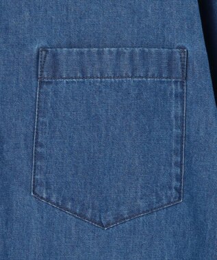 23区 【先行予約】ライトダンガリー デニムシャツ ダルブルー系