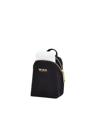 TUMI レディス  VOYAGEUR チャーム・ポーチ BLACK/GOLD
