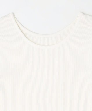 ANY L 【2SET】シアーロゴニット×タンクトップセット ライトベージュ