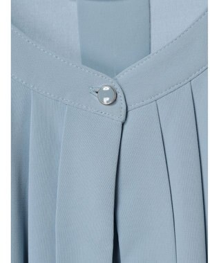 Green Parks ２ｗａｙ　フレンチスリーブ釦付ブラウソー Sax