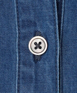 23区 【先行予約】ライトダンガリー デニムシャツ ダルブルー系