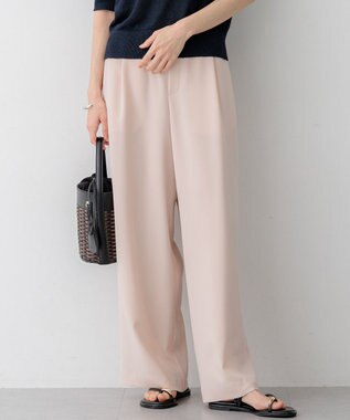 23区 【WEB&一部店舗限定】ストレッチジョーゼット ワイドパンツ