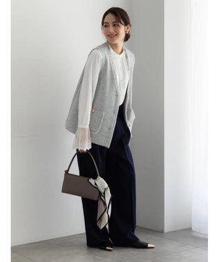 Te chichi 【セレモニーアイテム】レースカフスブラウス オフホワイト