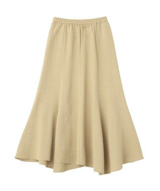 earth music&ecology 【セットアップ対応】キリカエフレアスカート Light Beige