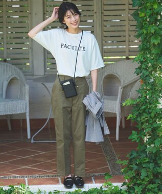 ANY アソート半袖ロゴTシャツ オフ