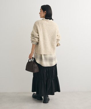 Green Parks ブークレニットプルオーバーⅡ Light Beige