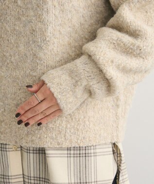 Green Parks ブークレニットプルオーバーⅡ Light Beige