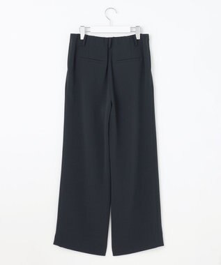 J.PRESS LADIES L 【セットアップ対応】セラテリーダブルクロス セミワイド パンツ ネイビー系