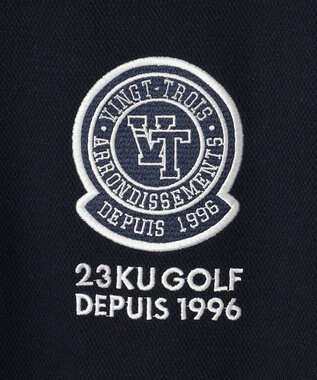 23区GOLF 【MEN】【吸湿/発熱】グランサーモカノコ ネイビー系