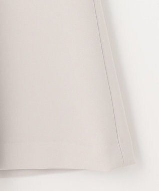 23区 【セットアップ対応】トリアセダブルジョーゼット スカート ベージュ系