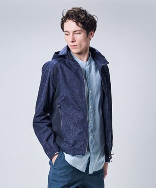 JOSEPH HOMME クールドッツストレッチ　フードブルゾン