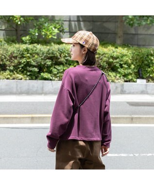 林八百吉商店 Champion ネルチェックロングキャップ ブラウン