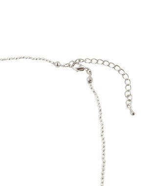 Green Parks ・ＨＡＬＦ　ＴＩＭＥ　一粒パールビーズネックレス Silver