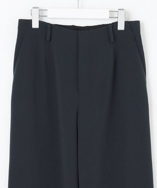 J.PRESS LADIES L 【セットアップ対応】セラテリーダブルクロス セミワイド パンツ ネイビー系