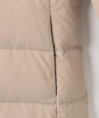 J.PRESS LADIES S ブラッシュドマルチポリ ロング ダウン コート ベージュ系