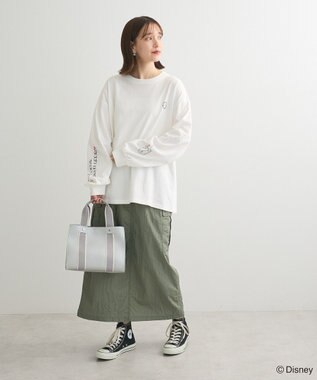 Green Parks １０ｔｈベイマックス／バックハートロゴロンＴ Off White