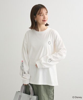 Green Parks １０ｔｈベイマックス／バックハートロゴロンＴ Off White