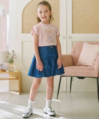 組曲 KIDS 【150-160㎝】 wonderful rainy day Tシャツ ピンク