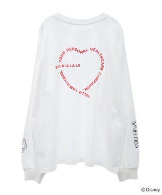 Green Parks １０ｔｈベイマックス／バックハートロゴロンＴ Off White