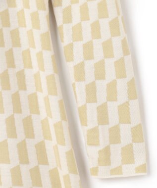 JOSEPH ファインアルコーブジャガード　ニットドレス Pale Olive/Ivory