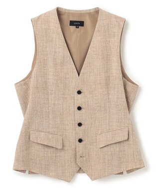 JOSEPH HOMME <3ピース対応> クールドッツストレッチ ジレ ベージュ系