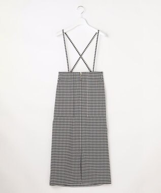 ANY SIS 【2WAY】フロントジップタイト スカート ギンガム