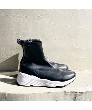MODE ET JACOMO <noyau>スニーカーショートブーツ ブラック