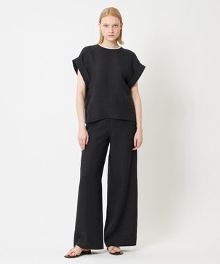 BEIGE， 【S-size】CHESTNUT / ワイドパンツ Black