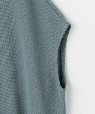 ANY ワッフルプルオーバー ターコイズ