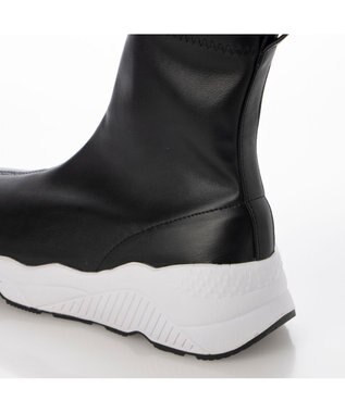 MODE ET JACOMO <noyau>スニーカーショートブーツ ブラック