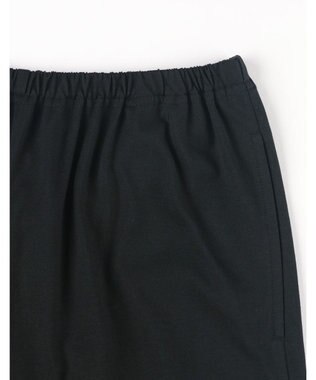 une nana cool 【綿100%】60/2 やわらか天竺 半袖開襟パジャマ MADE WITH LIBERTY FABRIC ブラック