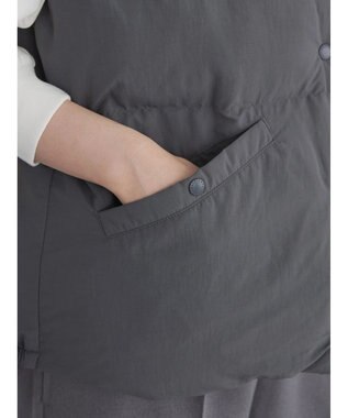 AMERICAN HOLIC キルポカリバーシブルショートベスト Charcoal Gray