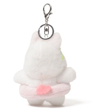 WEGO バカンスわんこぬいぐるみキーホルダー ピンク