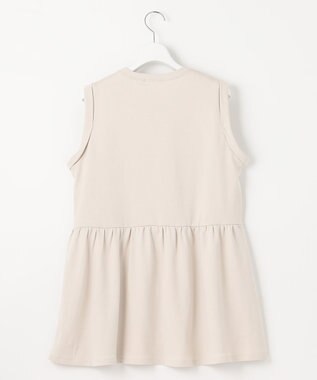 23区 【SLOW/洗える】コンパクトインレー ペプラムヘム カットソー ベージュ系