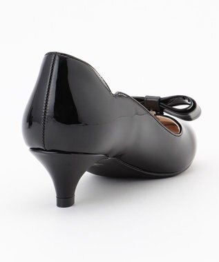 TOCCA 【リボン取り外し可】DOUBLE RIBBON 2WAYPUMPS パンプス ブラック系