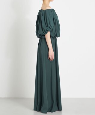 NAVE 【Nave 　洗える・接触冷感】クロップドジャージーブラウス グリーン系