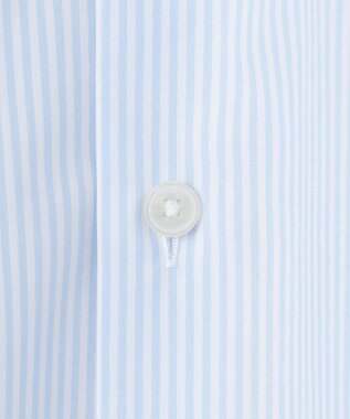 GOTAIRIKU 【形態安定】PREMIUMPLEATS_セミワイドカラー 通年ドレスシャツ_ストライプ(25年春夏モデル) サックスブルーストライプ