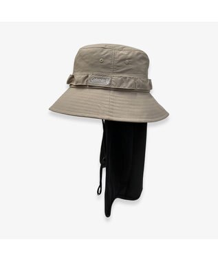 林八百吉商店 Coleman　リップストップベルトサファリハット ベージュ