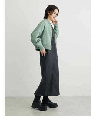 Green Parks ＫＢＦ　キルティングブルゾン Off White