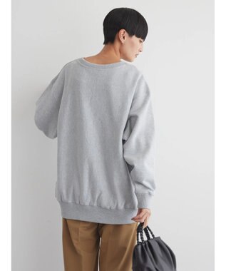 AMERICAN HOLIC ネップ裏毛ロゴスウェット Light Gray Mixture