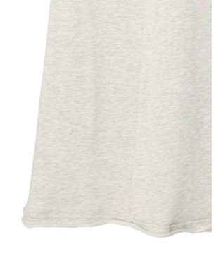 CRAFT STANDARD BOUTIQUE カットオフＡライン裏毛スカート Oatmeal
