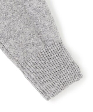 23区 L 【滝沢眞規子さん着用/Oggi掲載/洗える】ピュアカシミヤ タートルネック ニット ライトグレー系